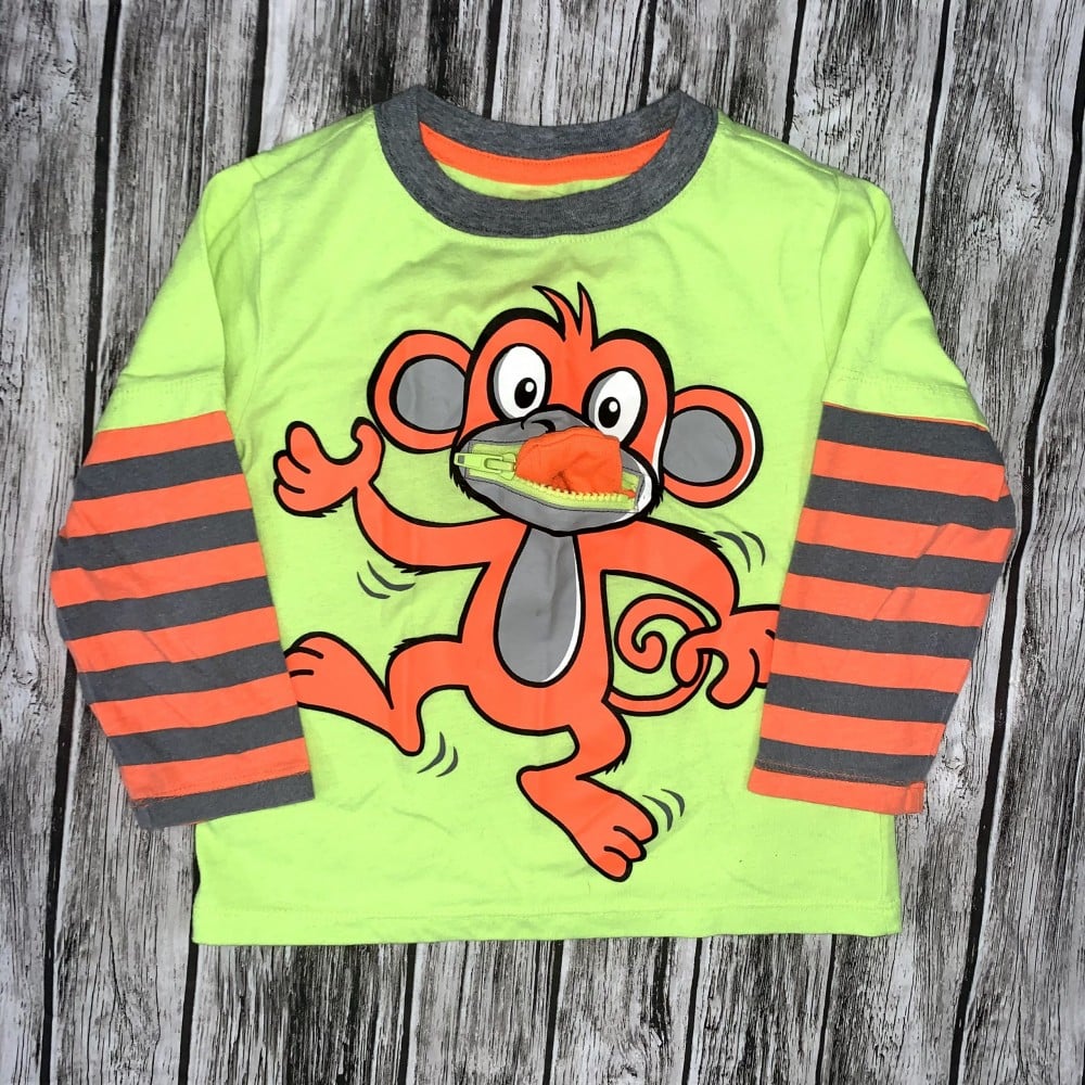| Boys Matching Monkey Outfit Sz 3T | Closet Obsession