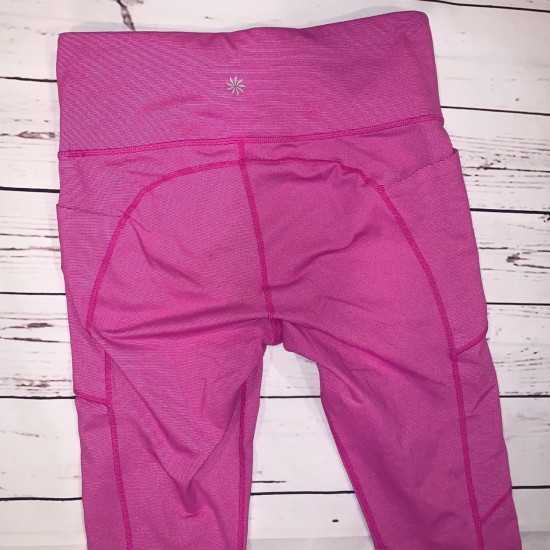 Pink Athleta Capri leggings Sz M
