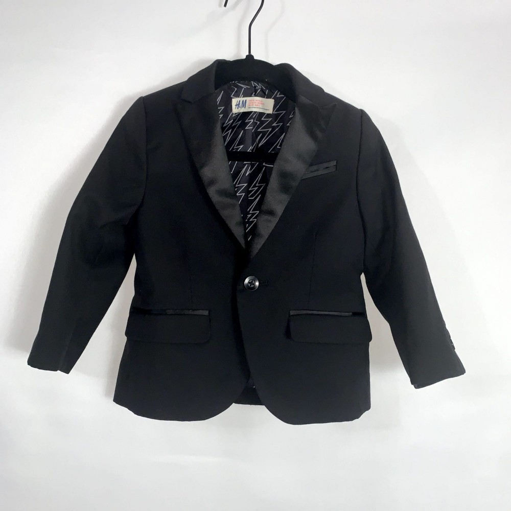 H and M Boys Coats And Jackets | Toddler Black Suit Jacket | Closet ...