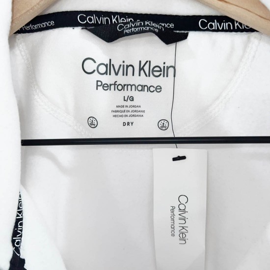 Calvin Klein Coats And jackets | Calvin Klein White Fleece | Closet  Obsession