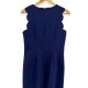 Blue Sleeveless Dress Women