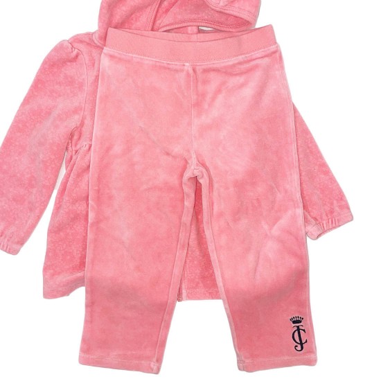 pink jogging suit