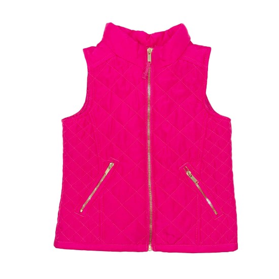 pink toddler vest