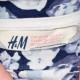 H and M Girls Blue Long Sleeve Top Sz 6-8Y