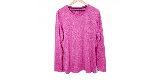 Tops | Pink Long Sleeve BCG Shirt Sz XL 