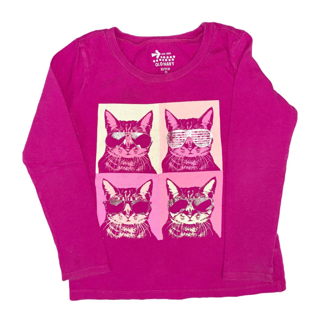 old navy cat shirt