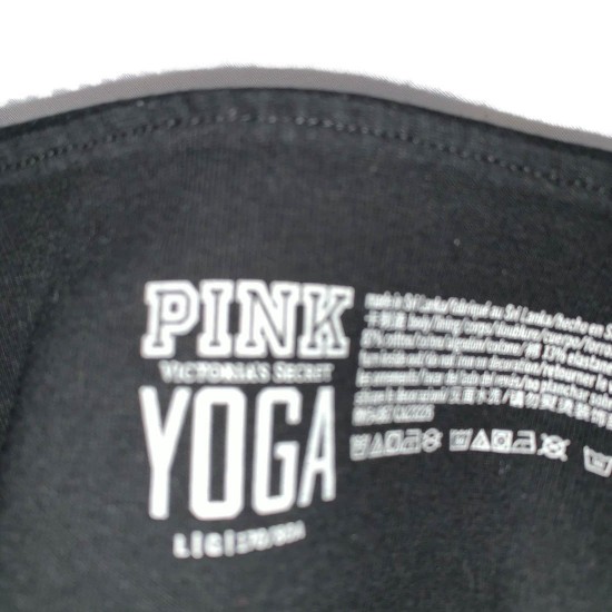 Victorias Secret Black Yoga Pants Sz Large
