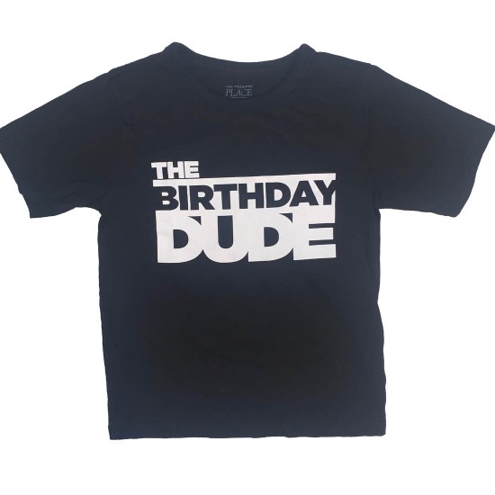 Birthday Dude Shirt Size 4T