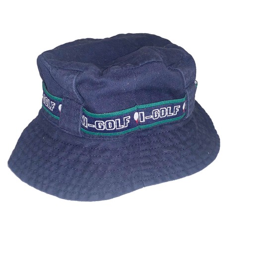 Boys Blue Golf Summer Hat Sz 3-6 Months