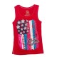 Girls Red 4th of July Tank Top Sz XS