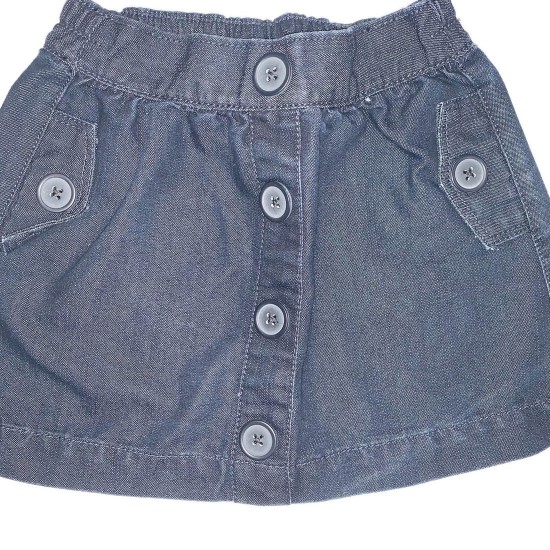 Denim Jean Skirt Size 4Y