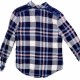 Justice Flannel Button Down Top Sz 12