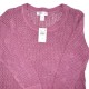 Purple Maternity Sweater Sz Small NWT