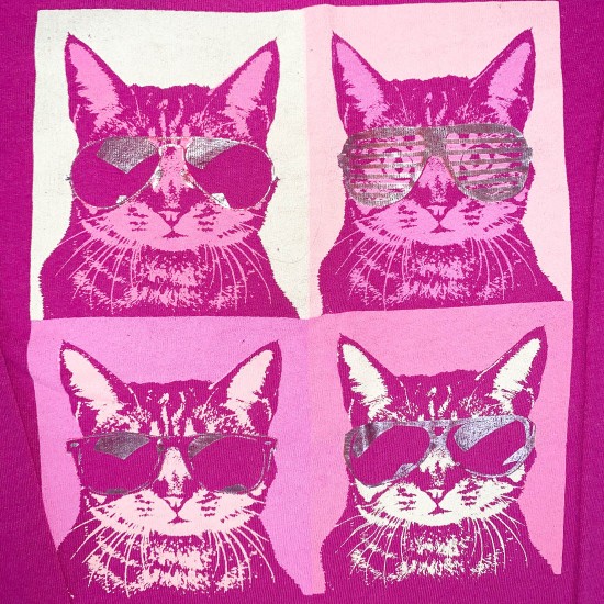 pink cat shirt