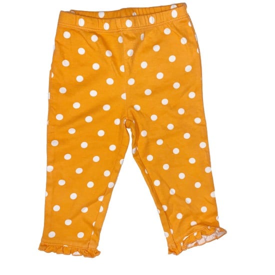 Orange Polka-dot Pants