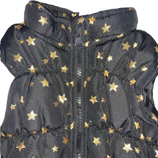 Black and gold toddler vest Sz 18M