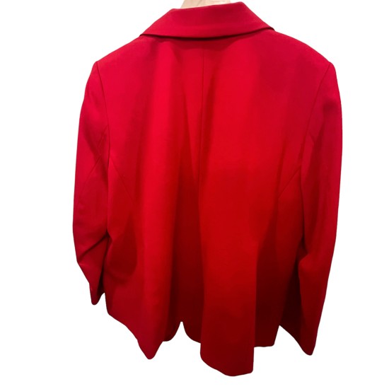 Pendleton Red Wool Blazer - Plus Size 18W
