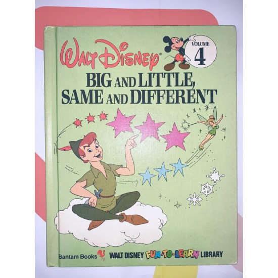 Big and Little Same and Different Childrens Book Disney
