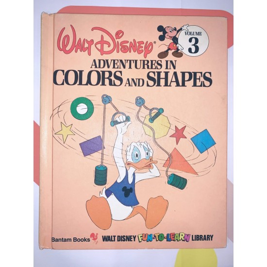 Childrens Book Adventures in Colors and Shapes Disney