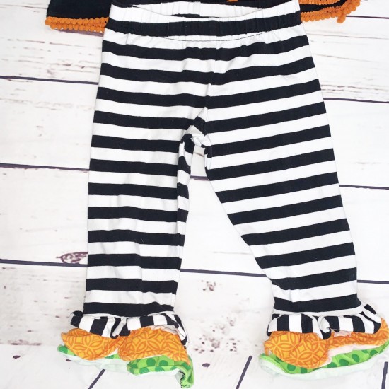 Halloween Toddler Outfit Top and Bottom Sz 2T