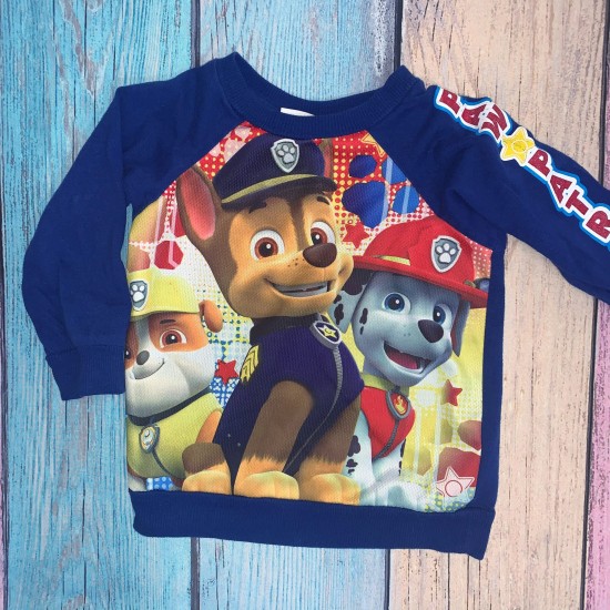 Paw Patrol Long Sleeve Shirt Sz 3T