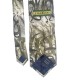 Green and Gray Mens Neck Tie