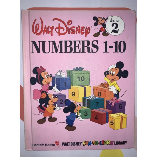Numbers 1-10 Disney Book