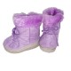 Girls Purple Boots