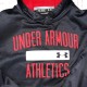 Black and Red Underarmour Hoodie Sz YMD/JM/M